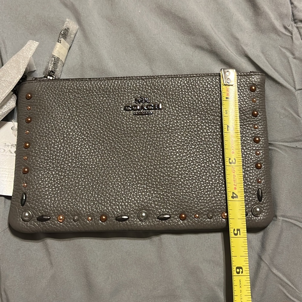 Coach embellished wristlet - Picture 7 of 9